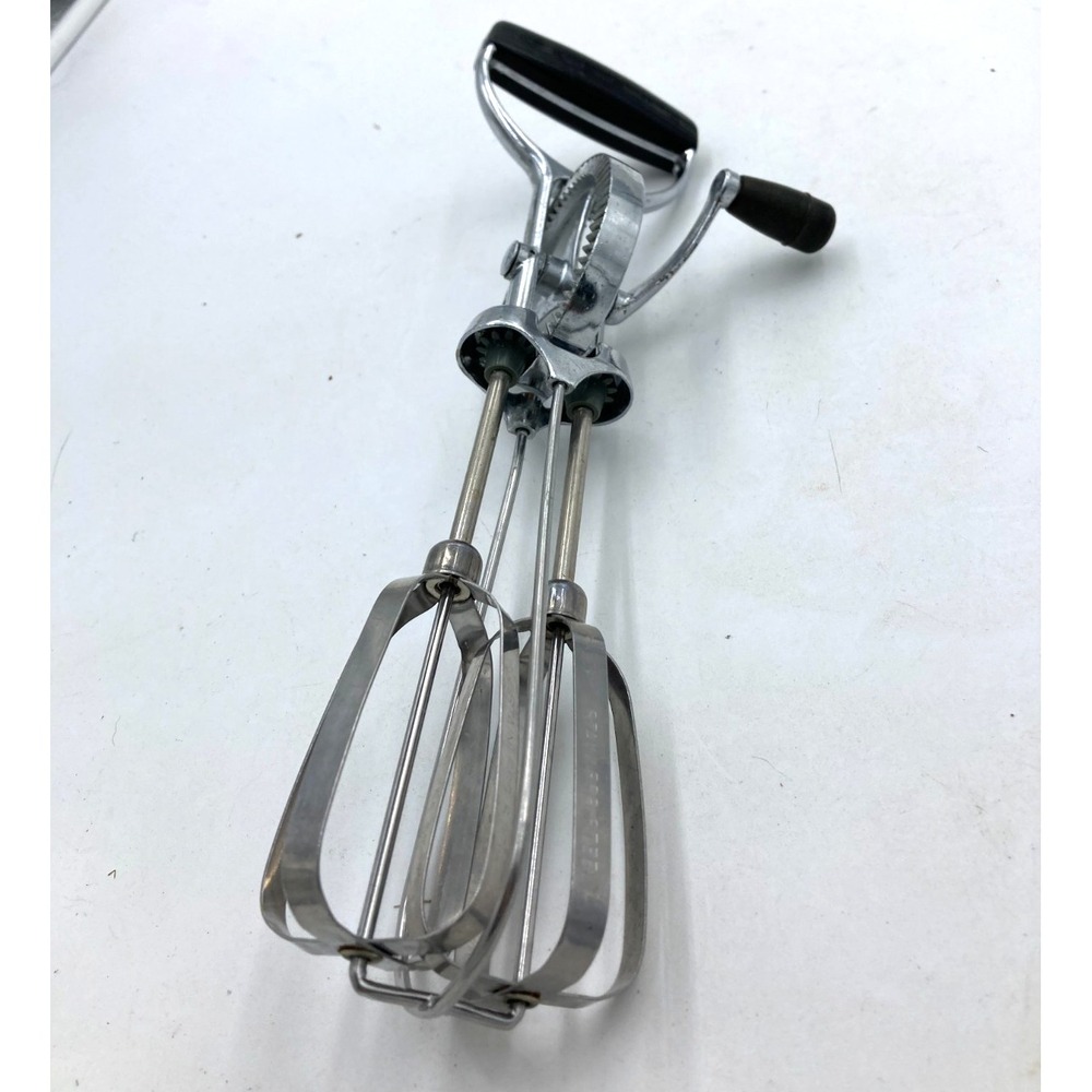 Vintage EKCO Best Egg Beater Hand Mixer Made In U.S.A.